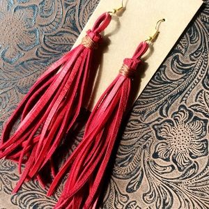 Fringe earrings
